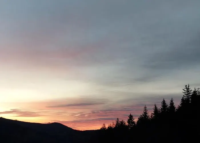 Panorama Sucha Gora ,lesny *